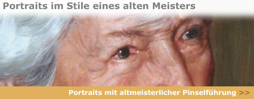 Portraitgemälde altmeisterlich