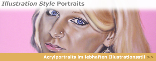 Portraitmalerei nach Foto