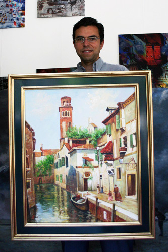 Impressionistisches Venedig Gemaelde
