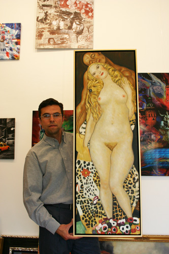 Klimt Gemaelde Adam und Eva