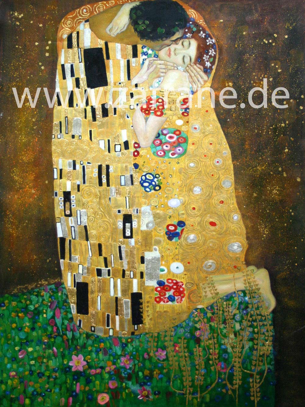 Klimt lbild Der Kuss